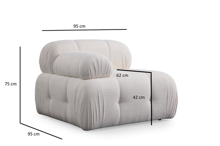 Atelier Del Sofa Petite 3 - Blanco